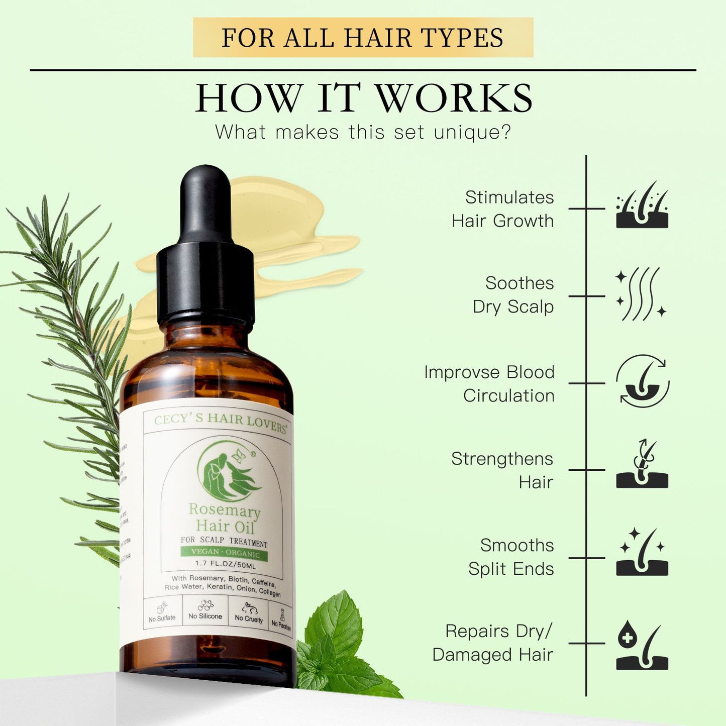 Rosemary Hair Oil