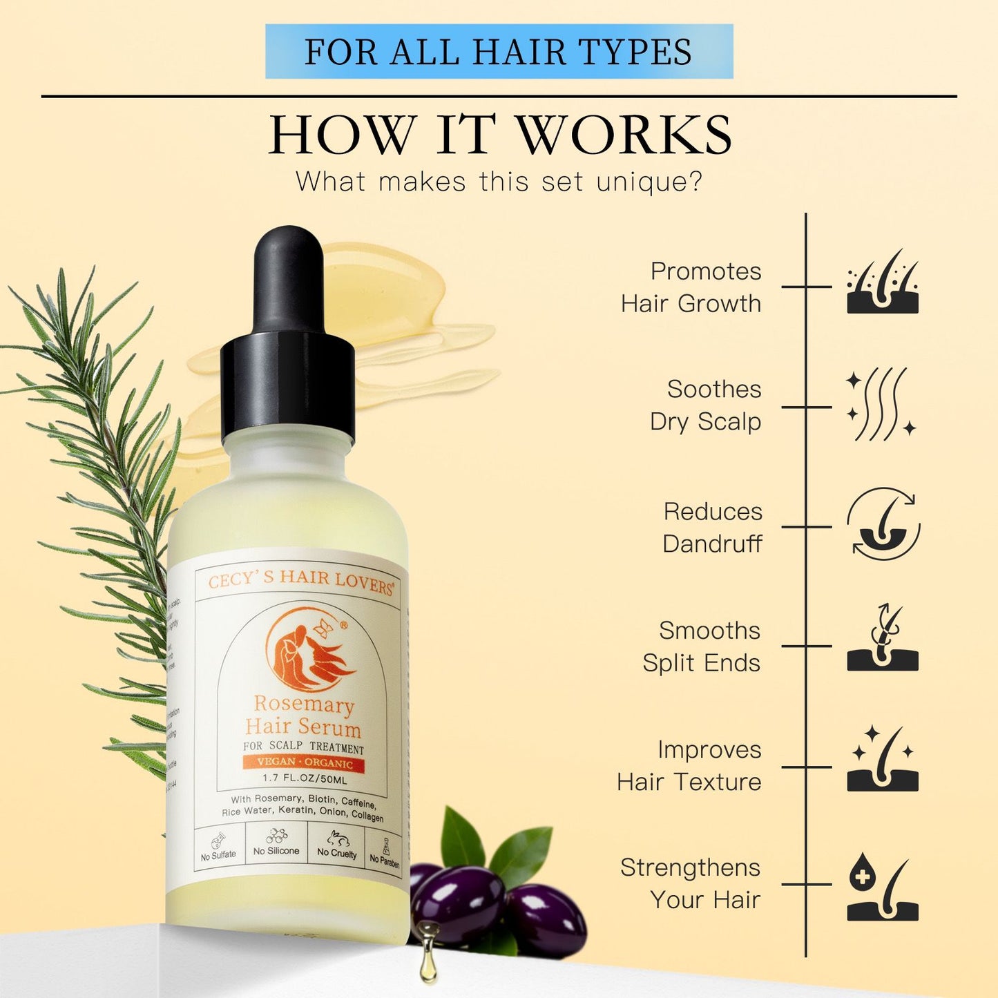 Rosemary Hair Serum